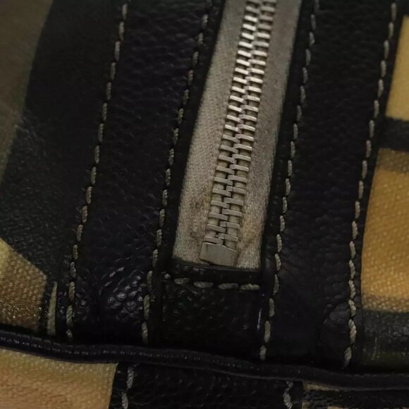 CHANEL Central Station Hand Bag PVC Beige CC Auth - Picture 9 of 16